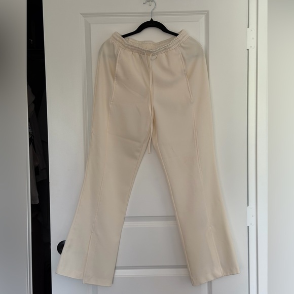 White Drawstring Pants - Picture 4 of 5